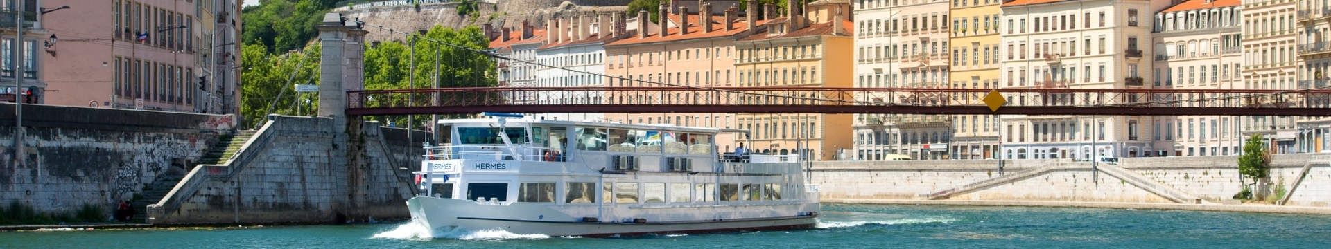 l'Hermès, croisière restaurant des bateaux lyonnais sur la Saône