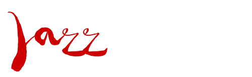Logo de Jazz Alive rouge et blanc pour fonds sombres