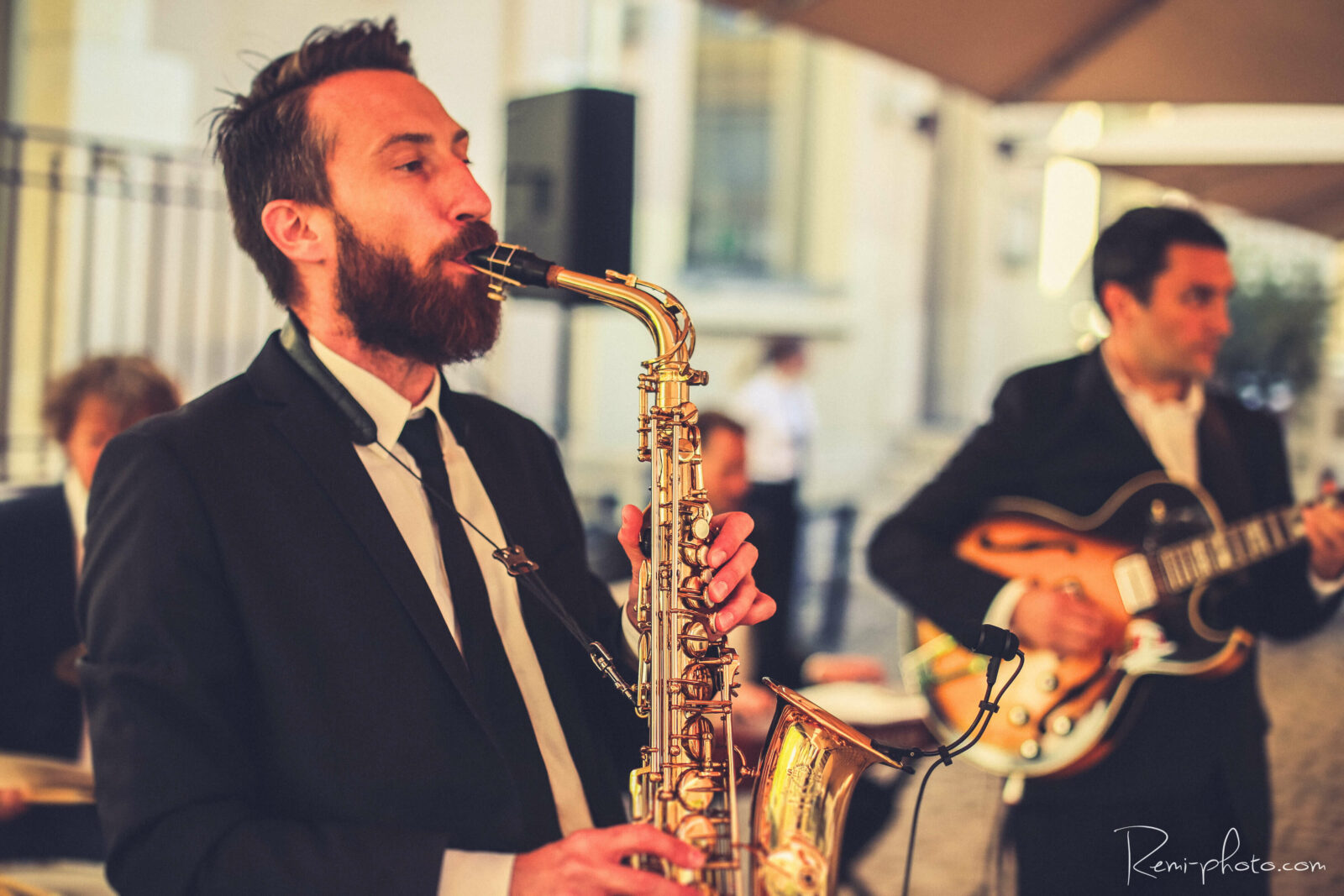 Saxophoniste jazz au Victoria Hall à Lyon
